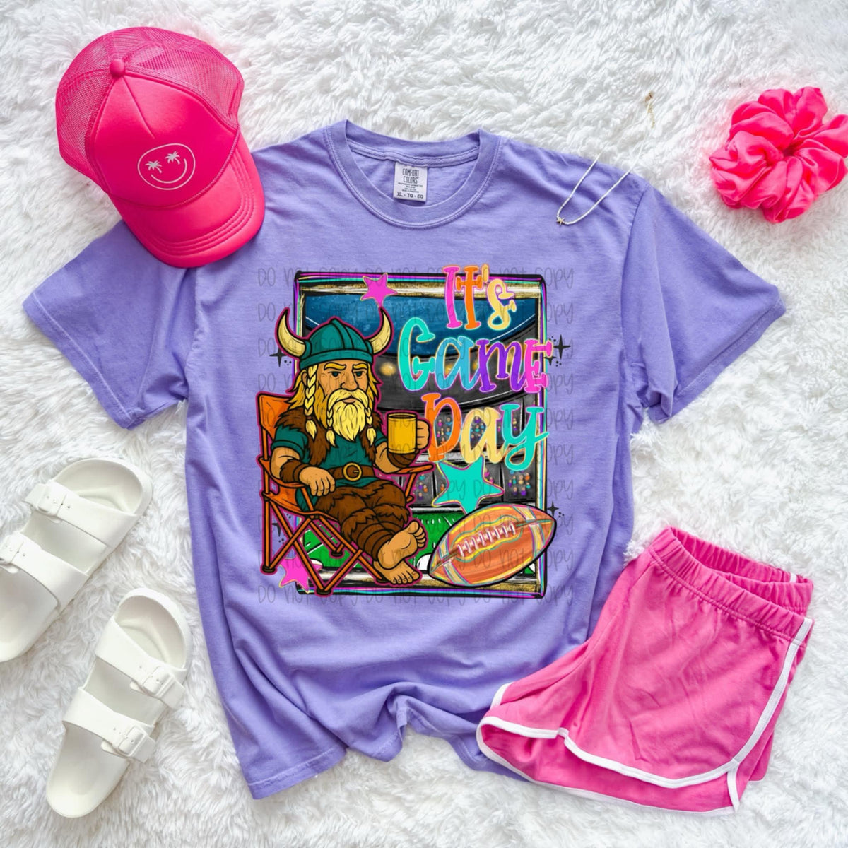 It’s Game Day Viking football SSD 113194 DTF transfer