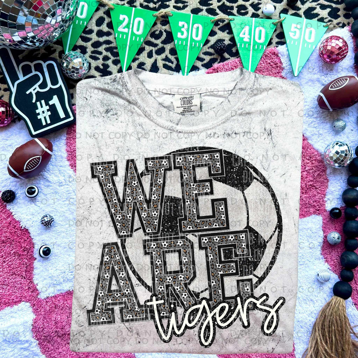 We are tigers soccer (Caplinger) 80036 DTF transfer