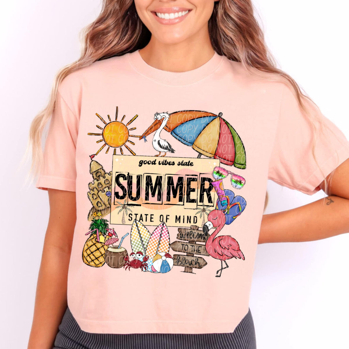 Summer state of mind (CITY) 97201 DTF transfer