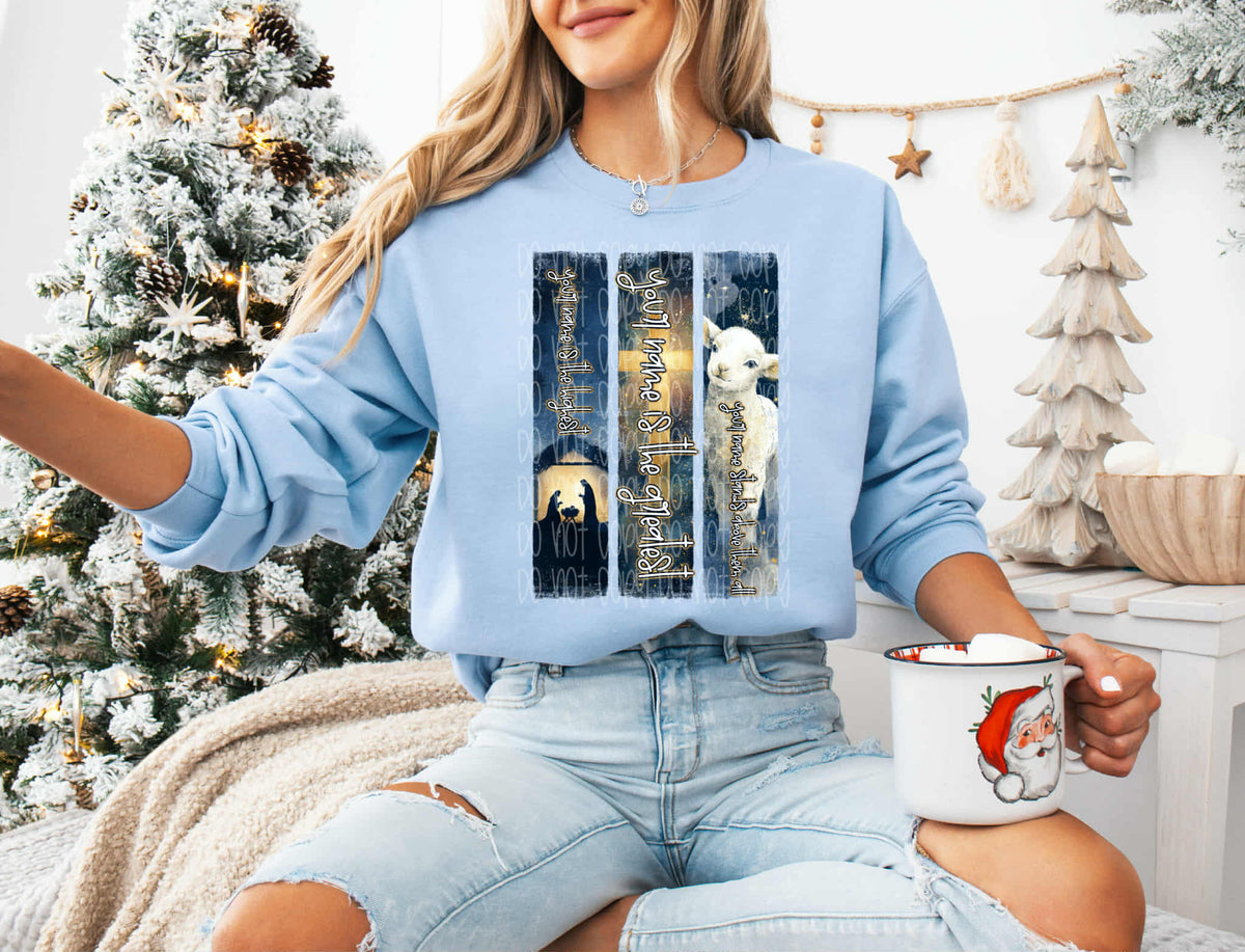 Your name is the greatest brushstrokes (SSD) DTF transfer