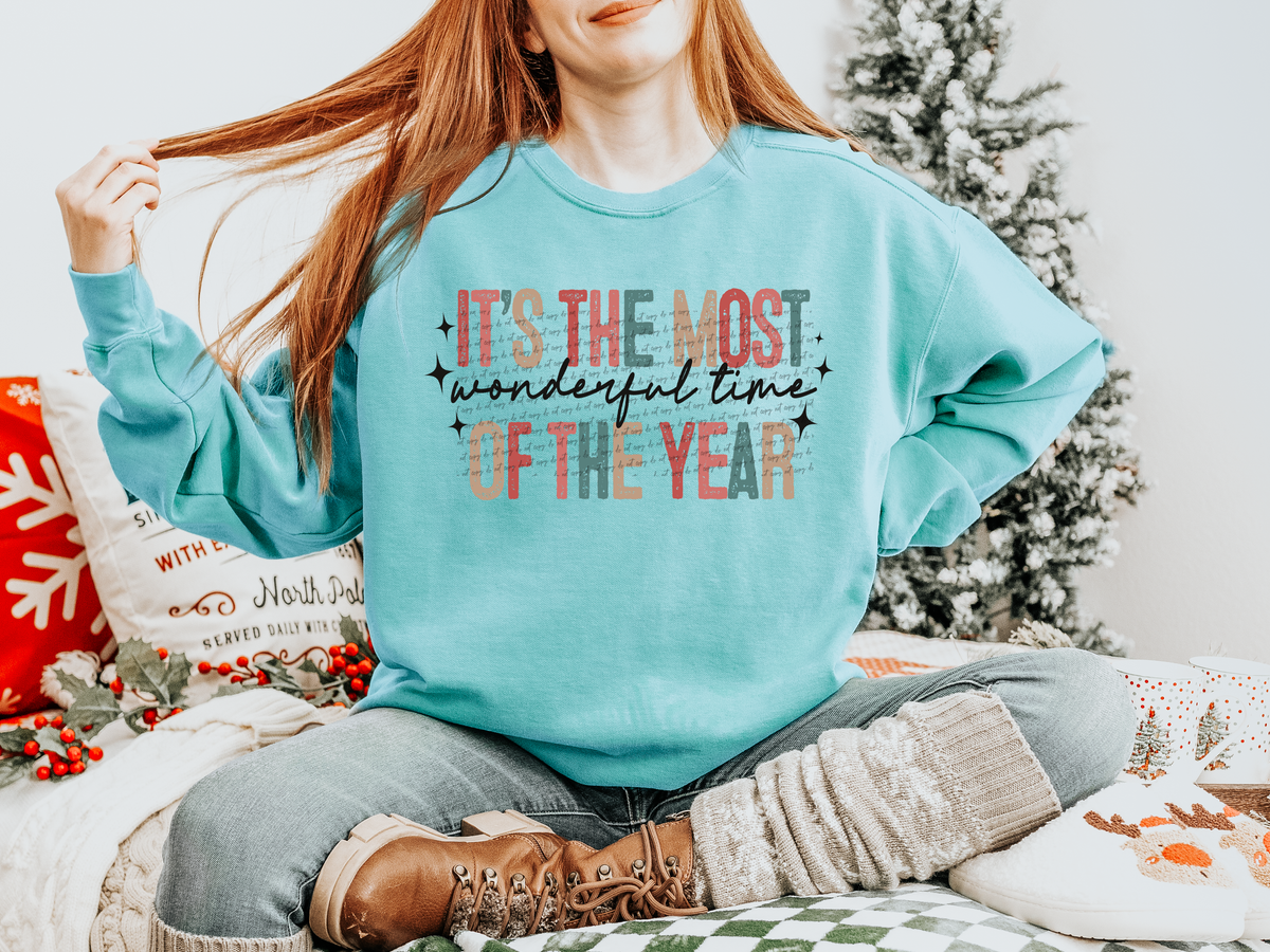 Its the most wonderful time of the year font 49838 DTF transfer