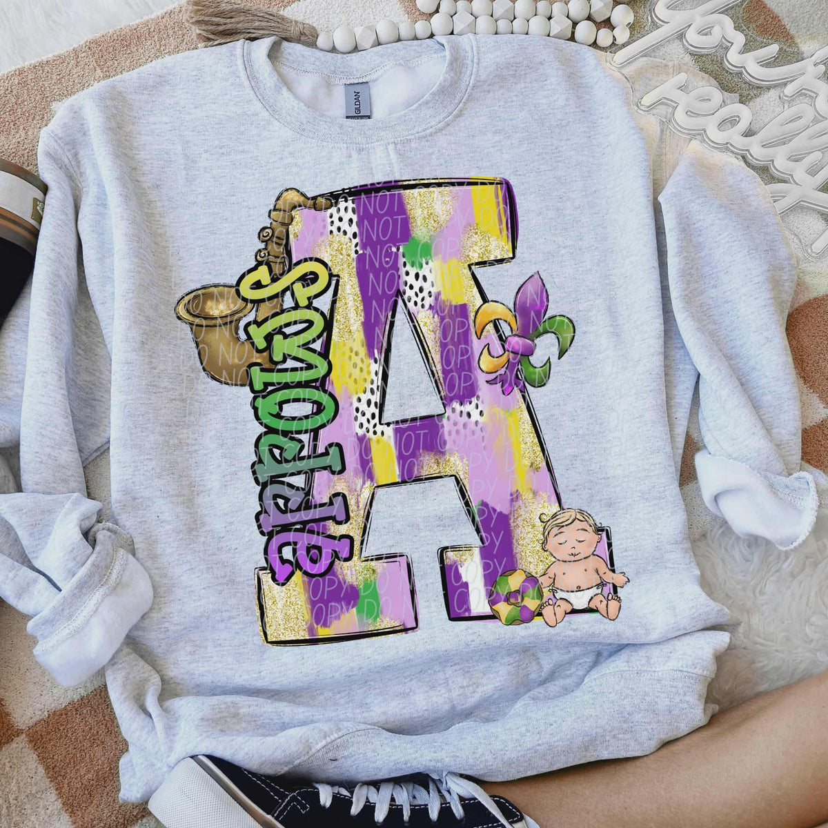 Arrows Mardi Gras (city) DTF Transfer