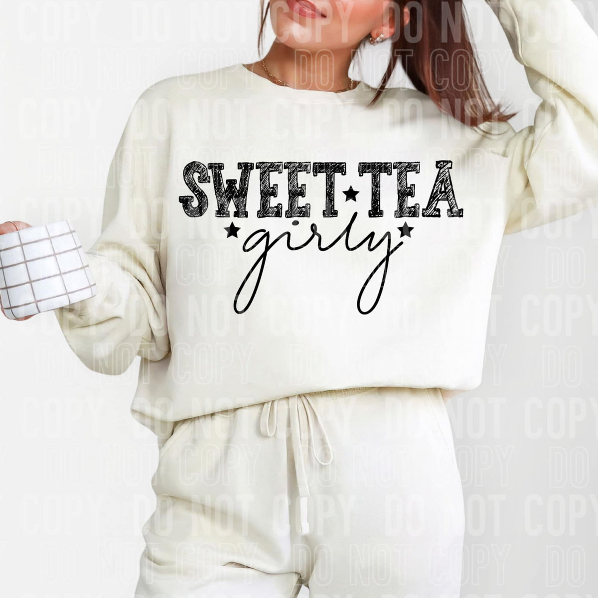 Sweet tea girly (SBB) 92065 DTF transfer