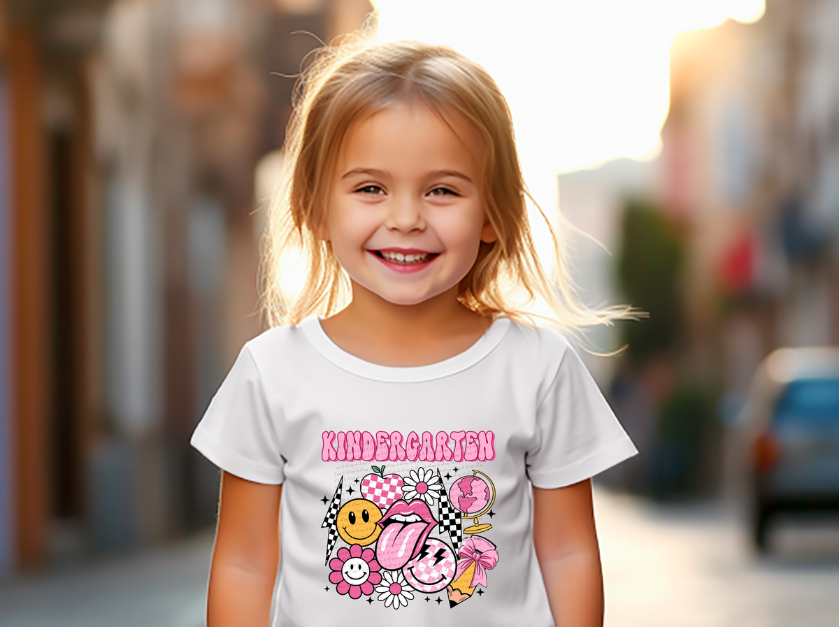 Kindergarten PINK 68651 DTF transfer