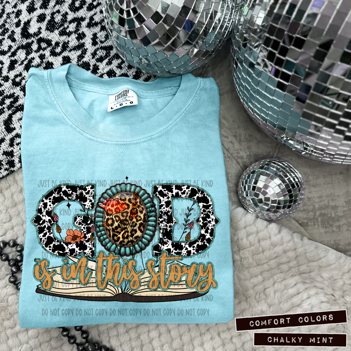 God Is In This Story (Kayndi) 88033 DTF Transfer