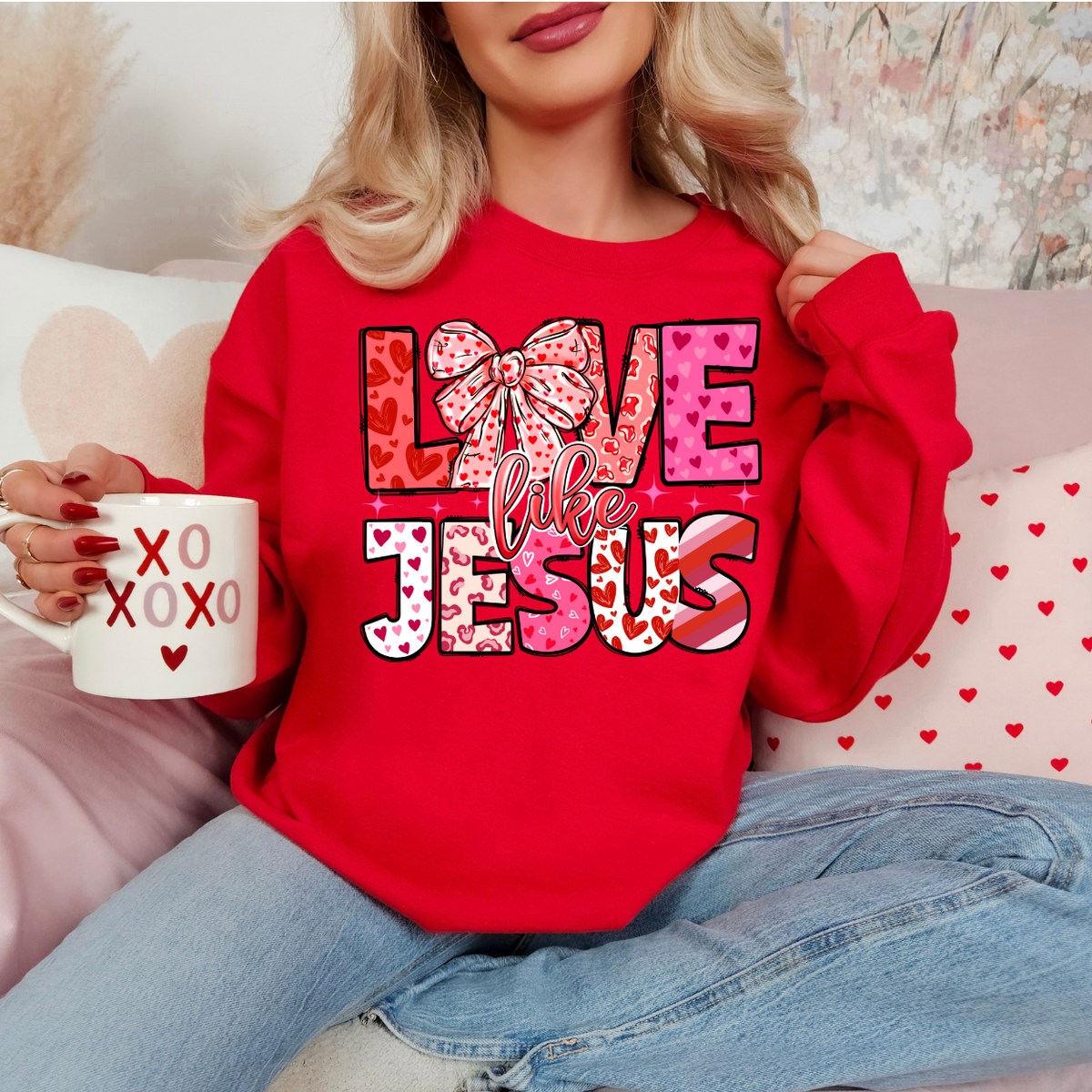 Love Like Jesus (RD) 72923 DTF Transfer