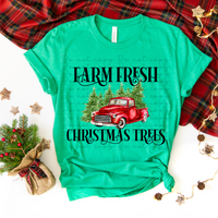 Farm fresh christmas trees 4005 DTF TRANSFER