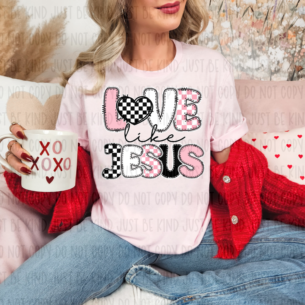 Love Like Jesus (Revel) 72639 DTF Transfer