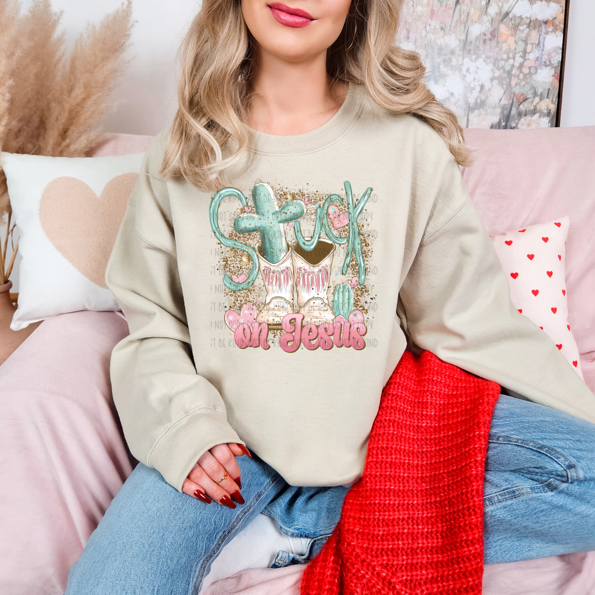 Stuck On Jesus (SSD) 78589 DTF Transfer