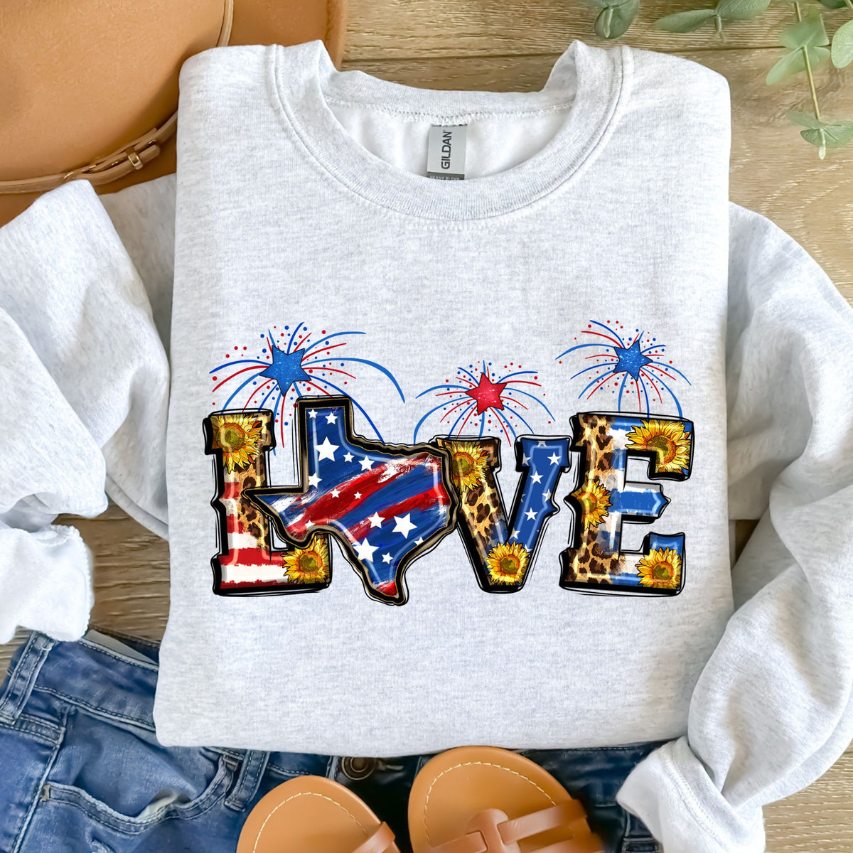 Love Texas-38800-DTF transfer