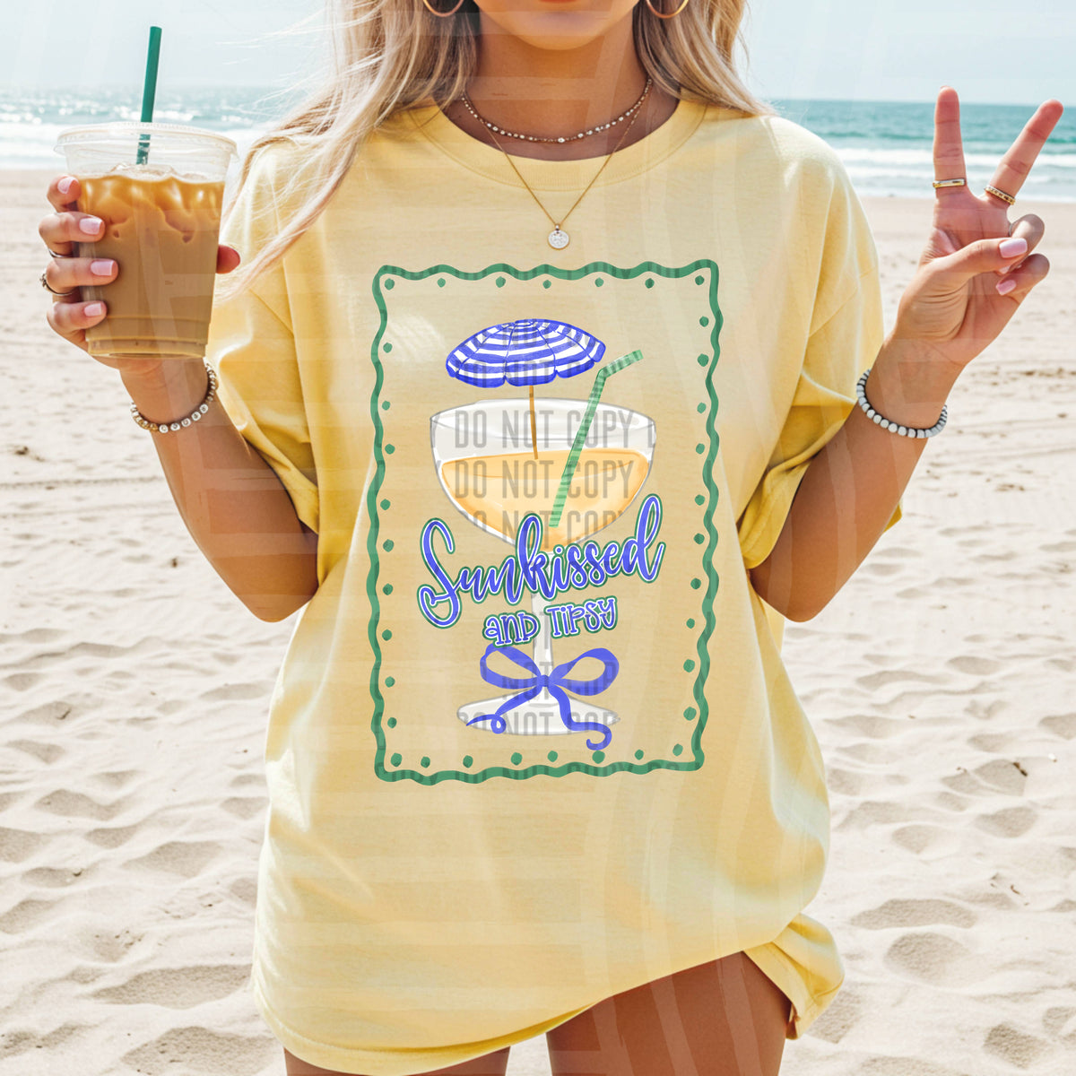 Sunkissed & tipsy (Caplinger) DTF Transfer