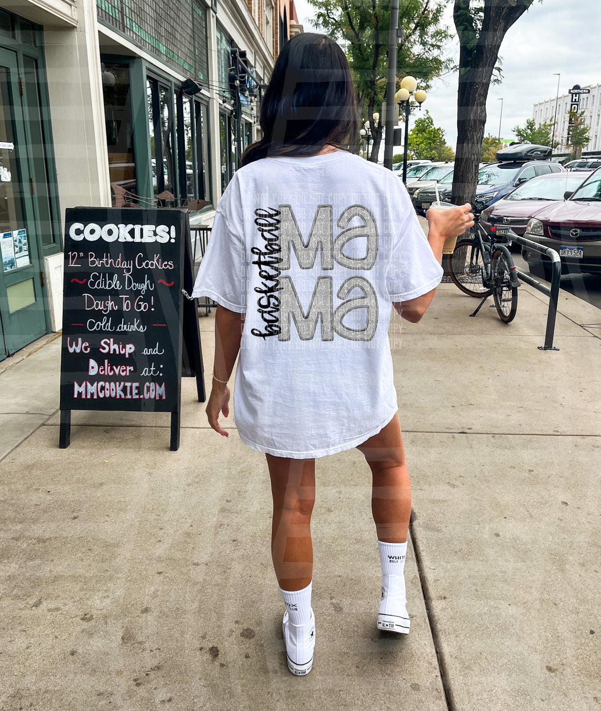 Basketball mama grey (Caplinger) 100245 DTF transfer