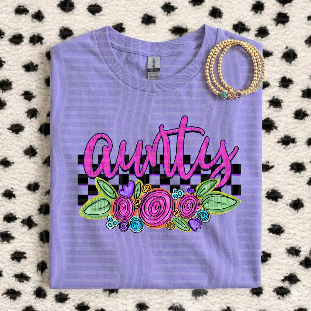 purple aunty (Caplinger) DTF Transfer