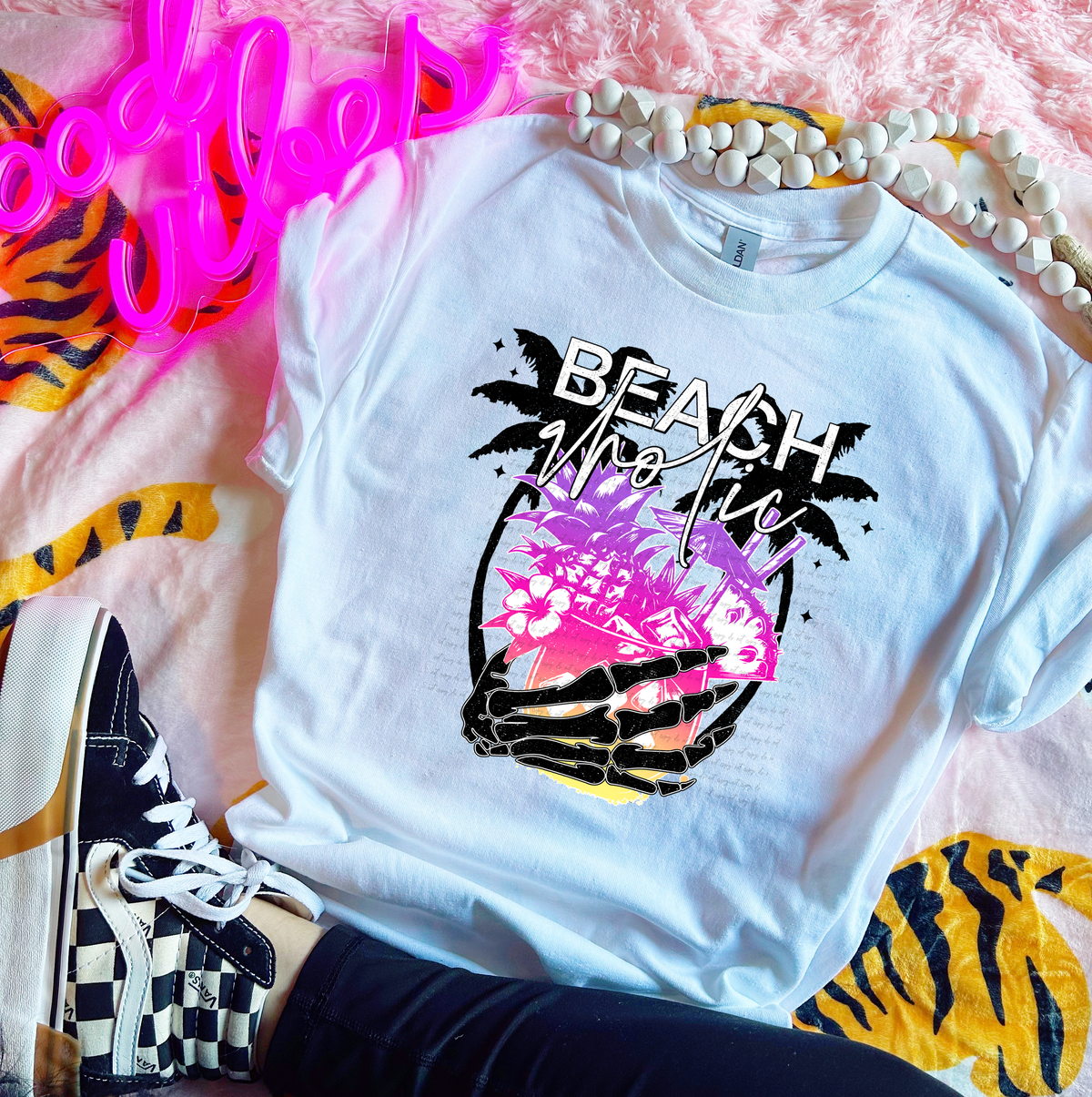 Beachaholic flowers 30681 DTF transfers