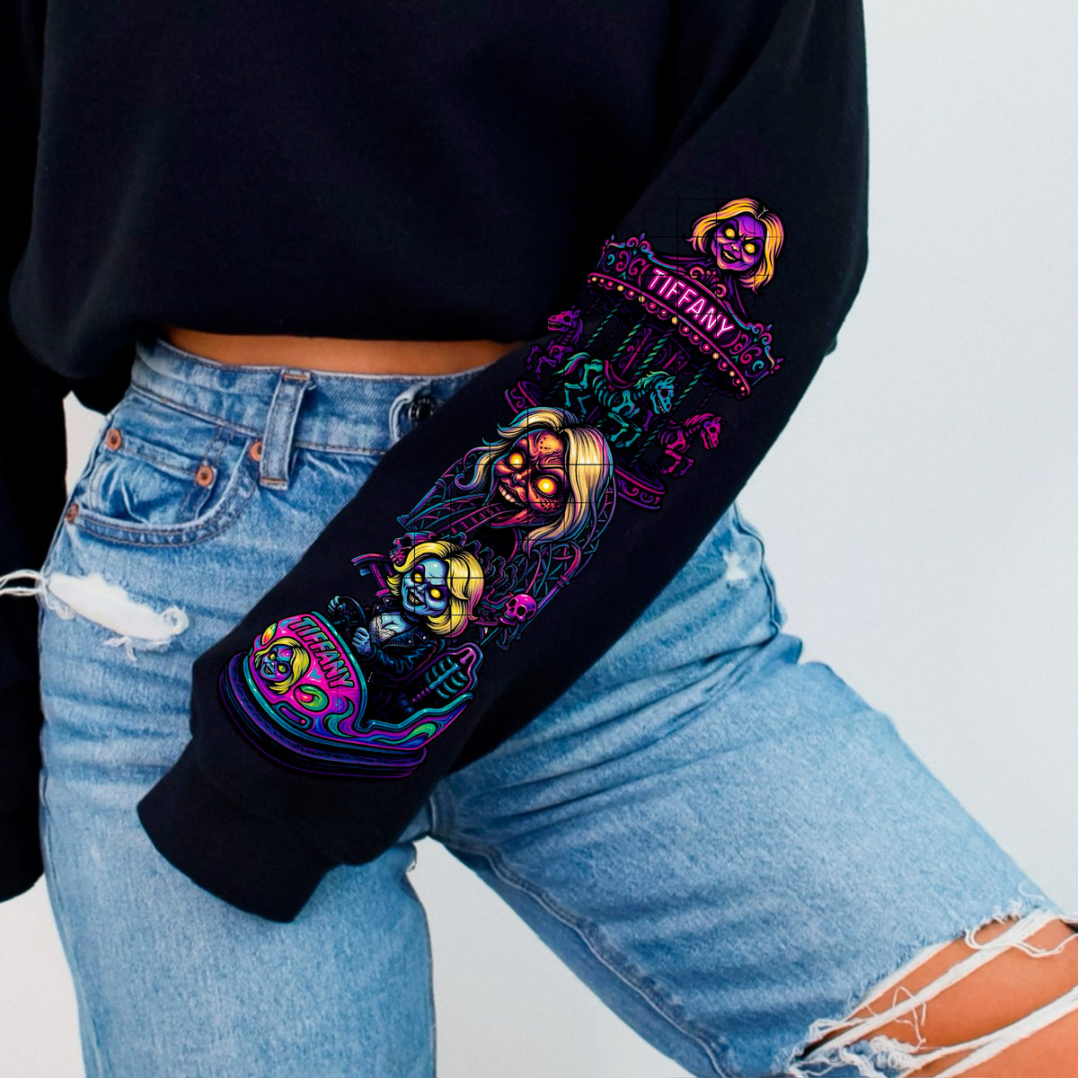 Tiffany Carnival Sleeve 111900 DTF transfer