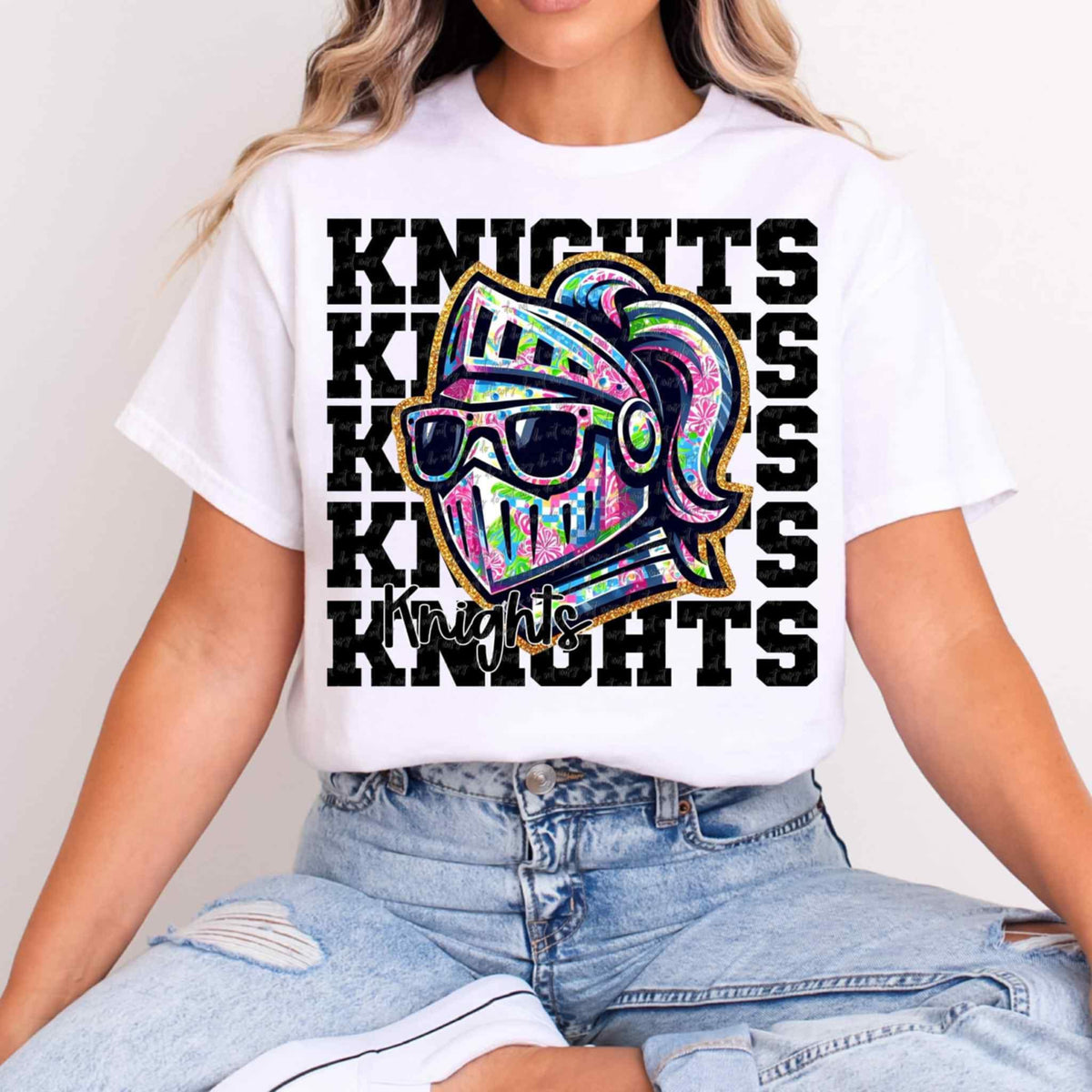 Knights Stacked Exclusive (Virgo) 109045 DTF transfer