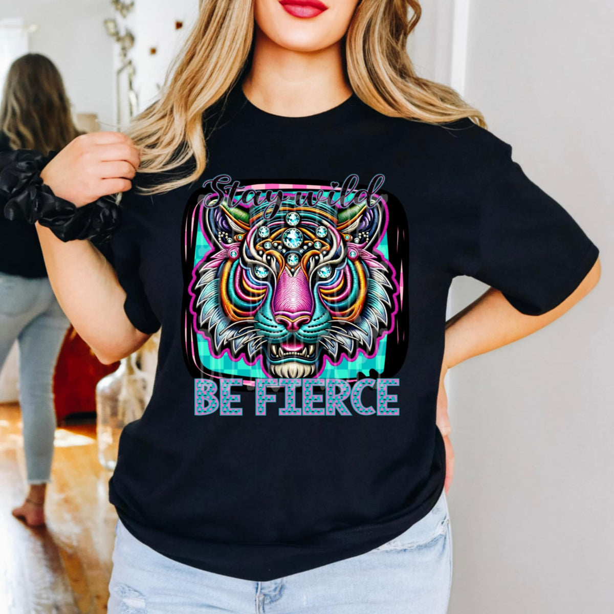 Stay wild be fierce (DD) 87357 DTF transfer