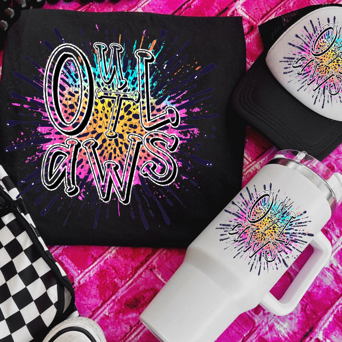 Colorful Burst Mascots (City)