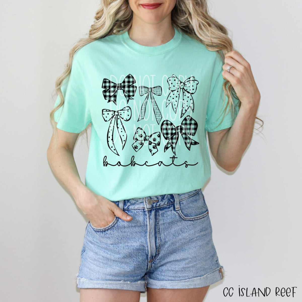 Bobcats bows (PH) 103109 DTF transfer