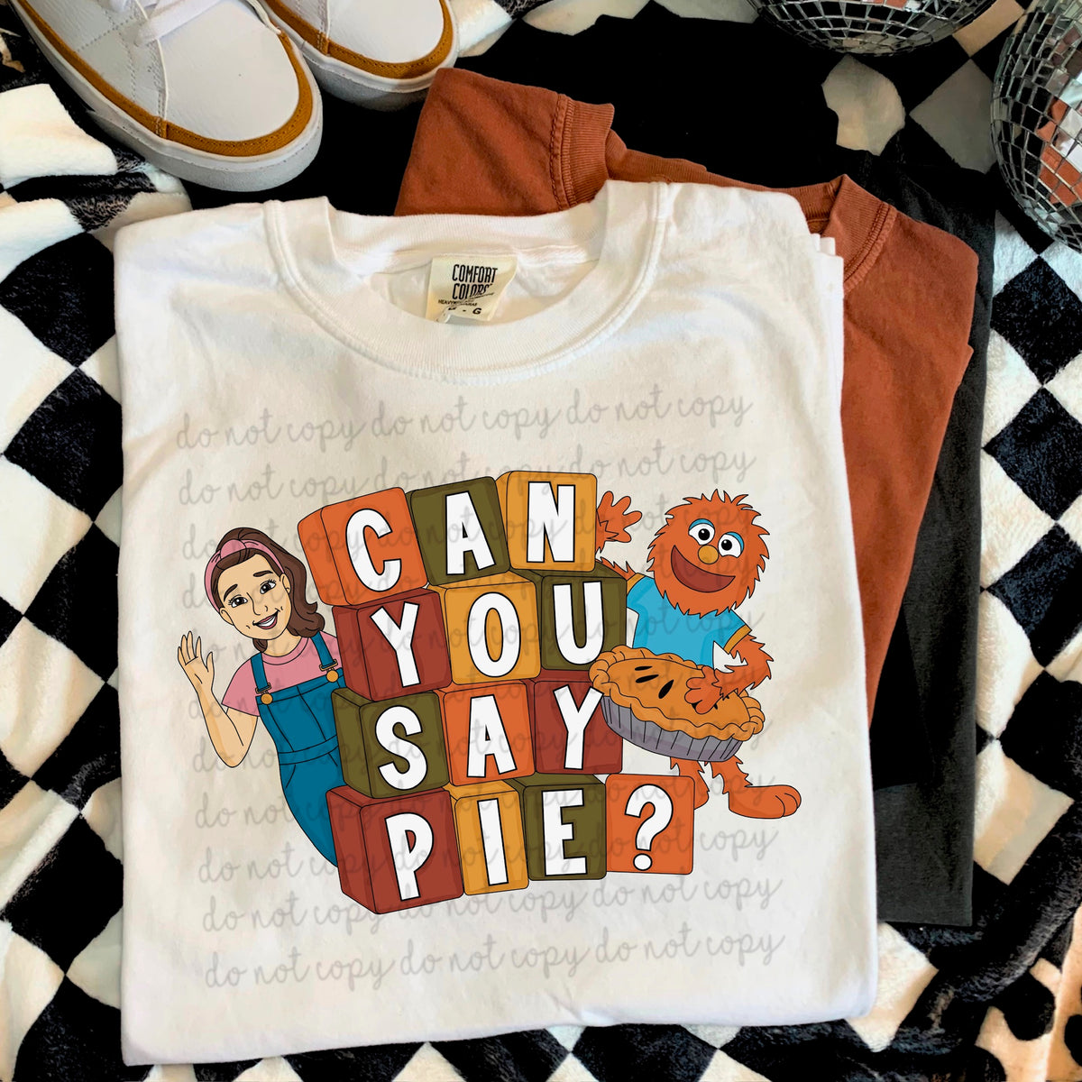 Can you say pie DTF transfer