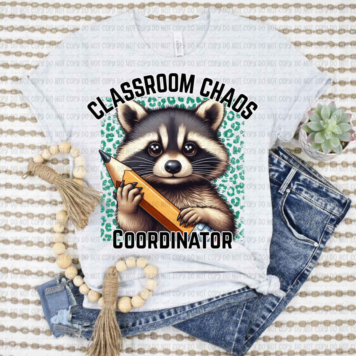 Classroom chaos coordinator 106550 DTF transfer