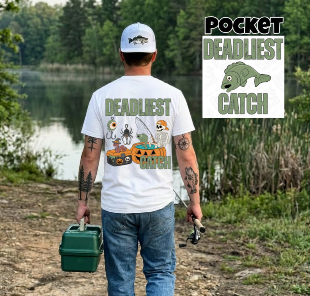 Deadliest catch (FRONT ONLY) (Ink) DTF Transfer