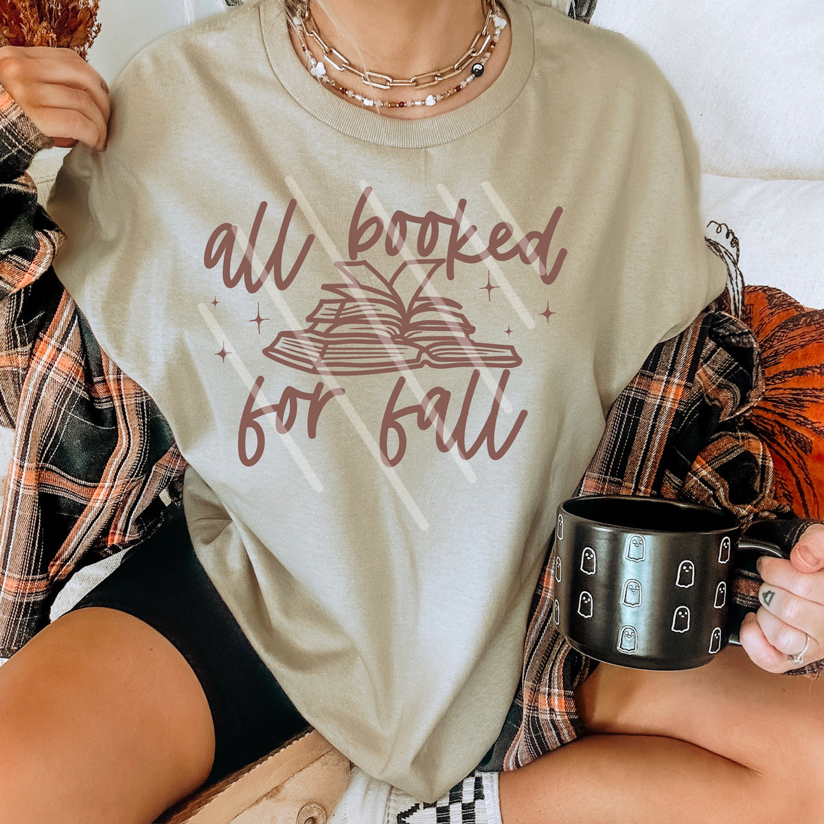 All Booked for Fall scarlow 110322 DTF transfer