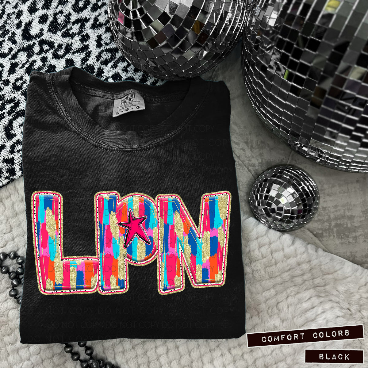 LPN Tutti Brushstrokes (Caplinger) DTF transfer