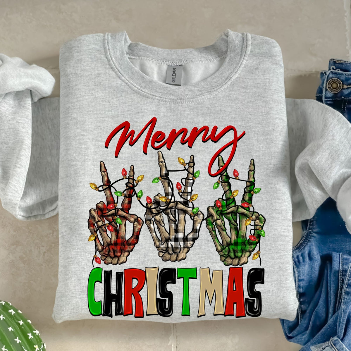 Merry Christmas-38689-DTF transfer