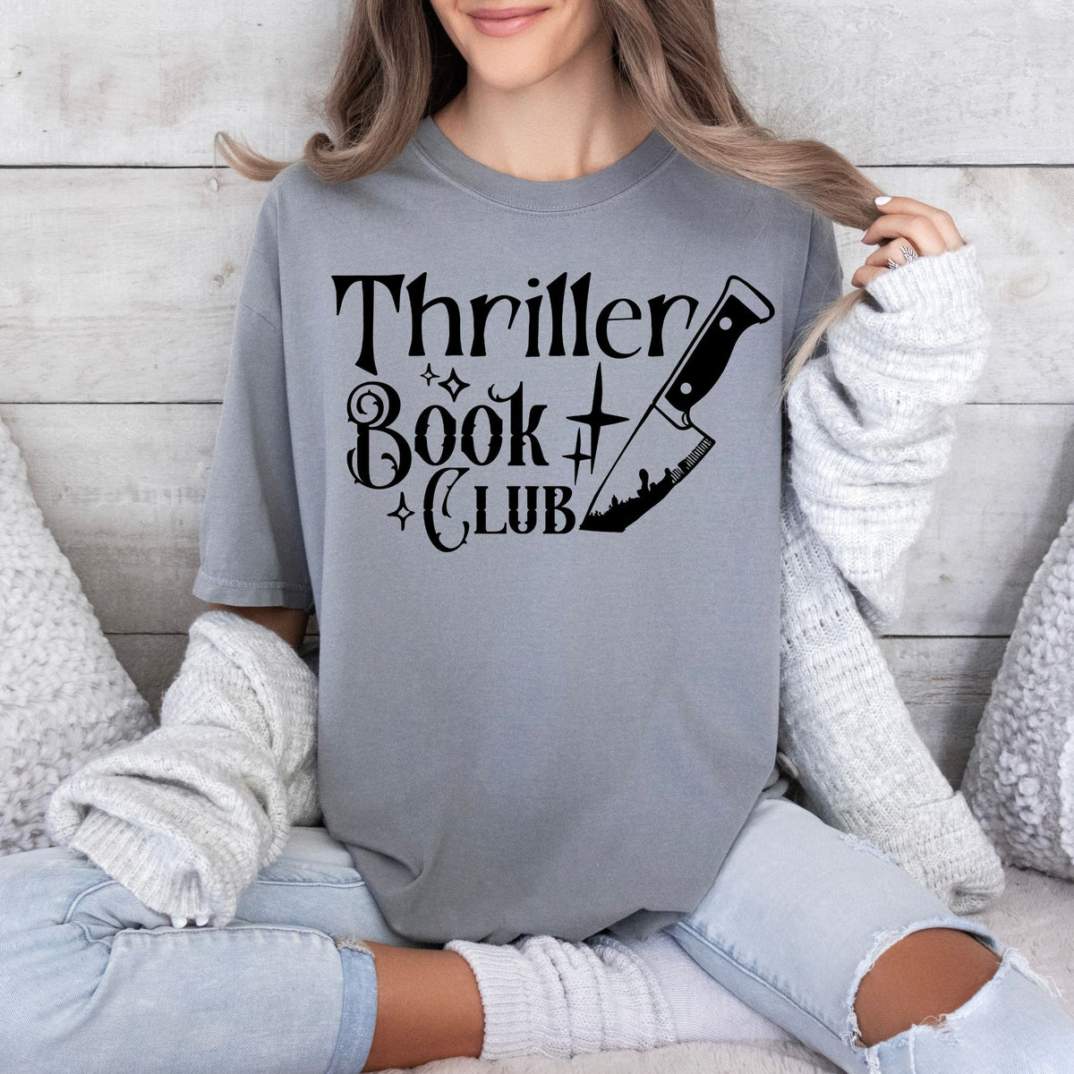 Thriller Book Club-38925-DTF transfer