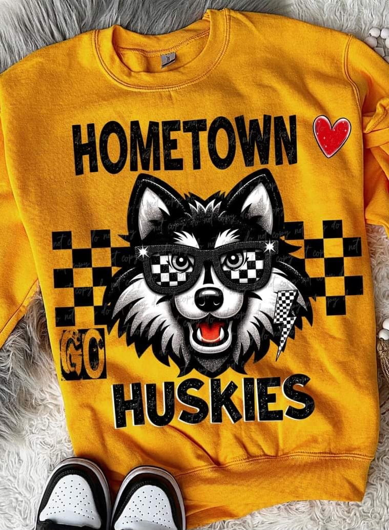 Hometown huskies (VIRGO) 55673 DTF transfer