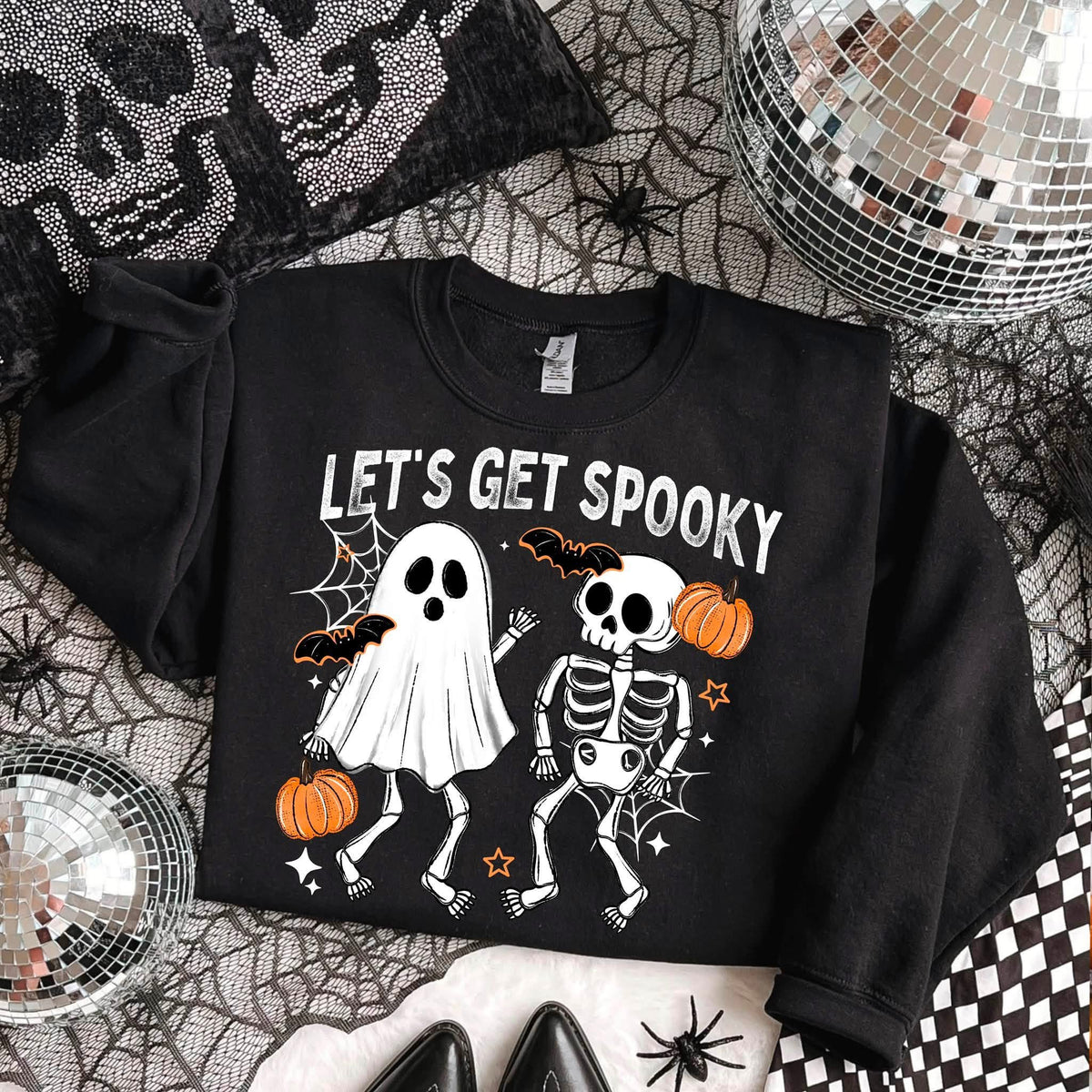 Let’s get spooky white (csc) DTF Transfer