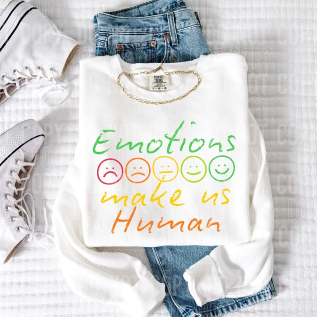 Emotions make us human (SBB) 99001 DTF transfer