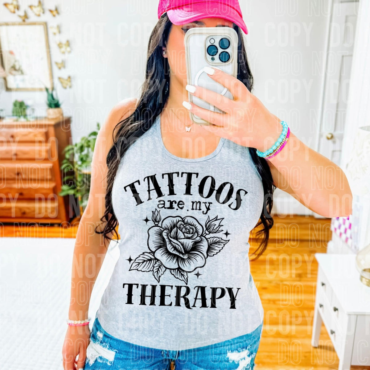 Tattoos are my therapy (SBB) 107623 DTF transfer
