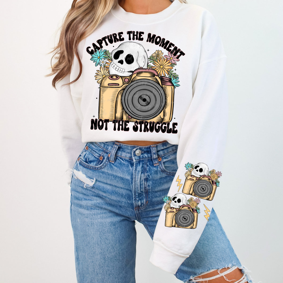 Camera (sleeves) (capture the moment) 30148 DTF Transfer