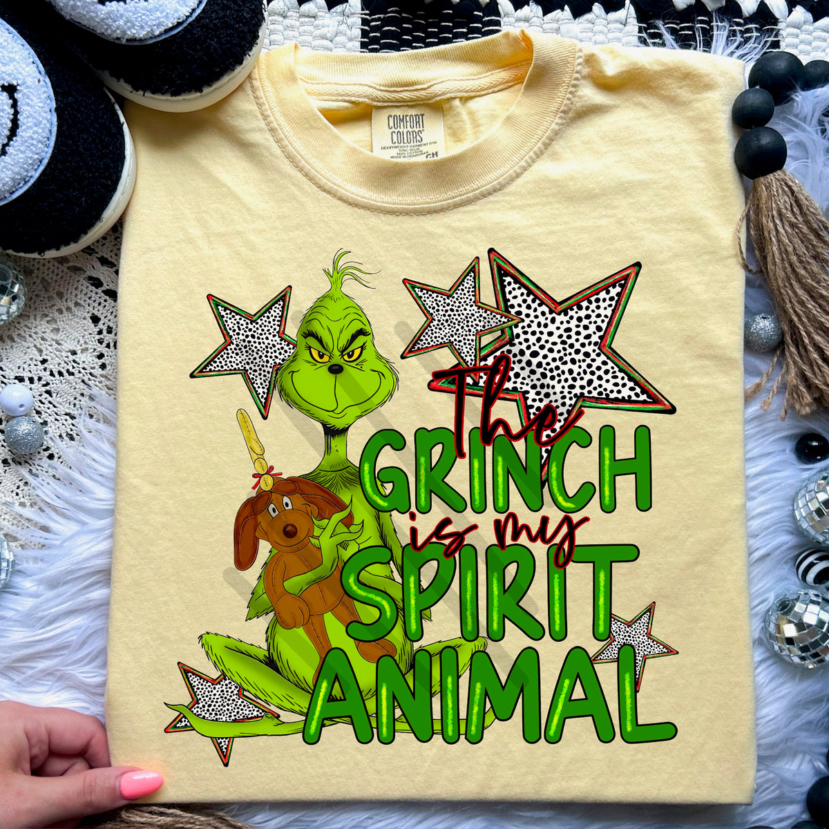 Green spirit animal (sarcastic momma) 113737 DTF transfer