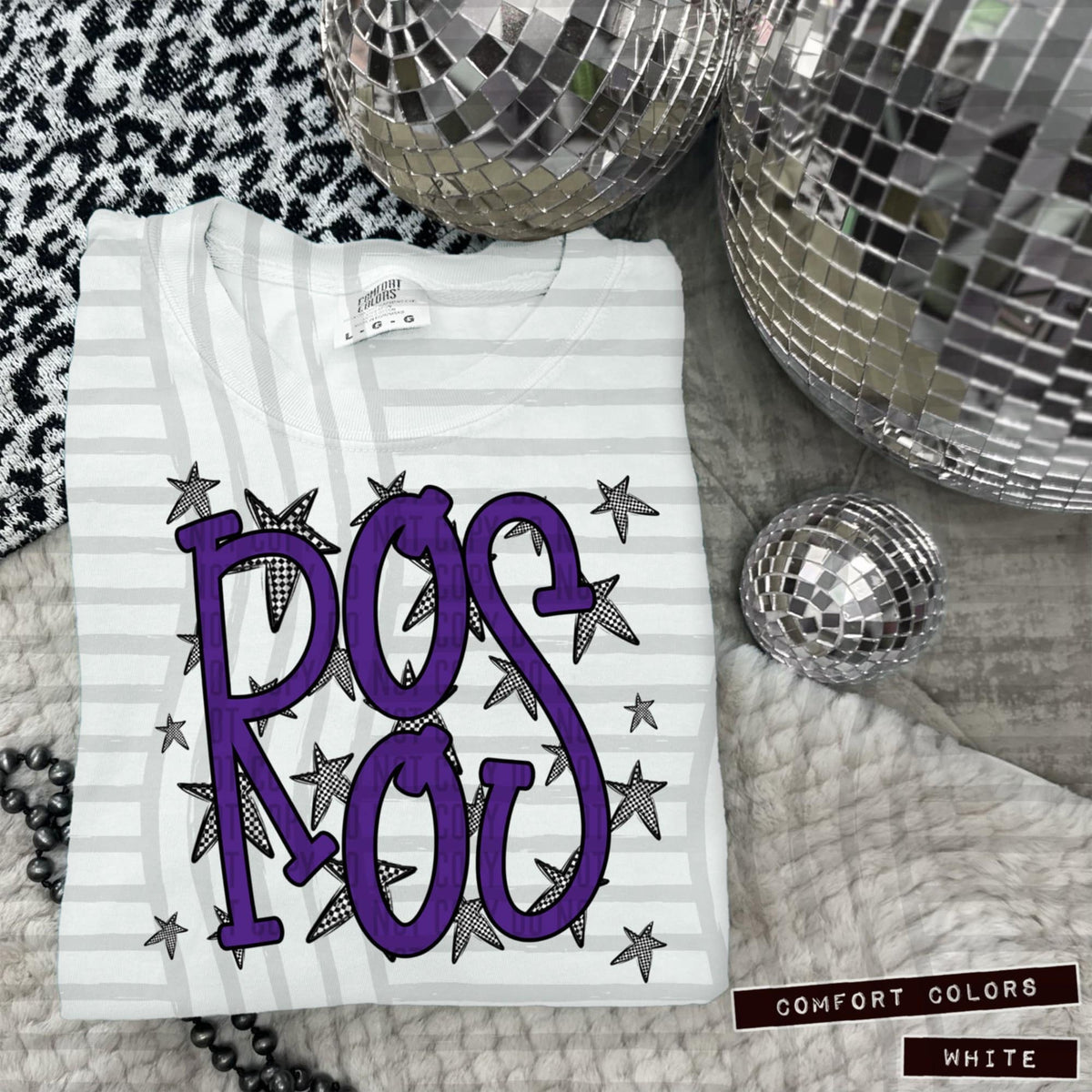 Purple Staggered Mascots (Caplinger)