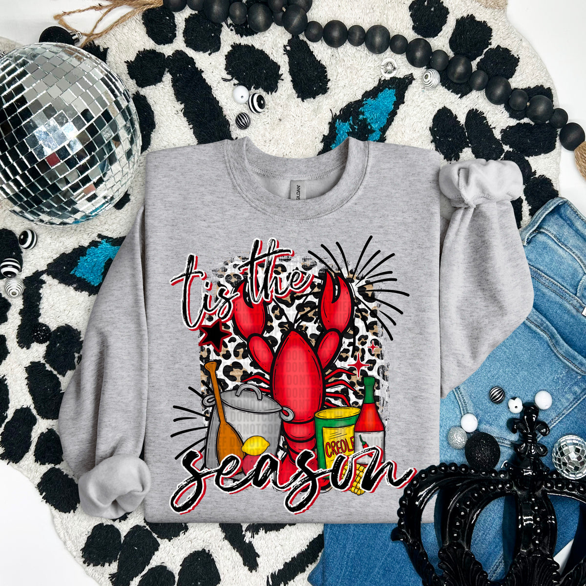 Tis the season crawfish 93796 DTF transfer