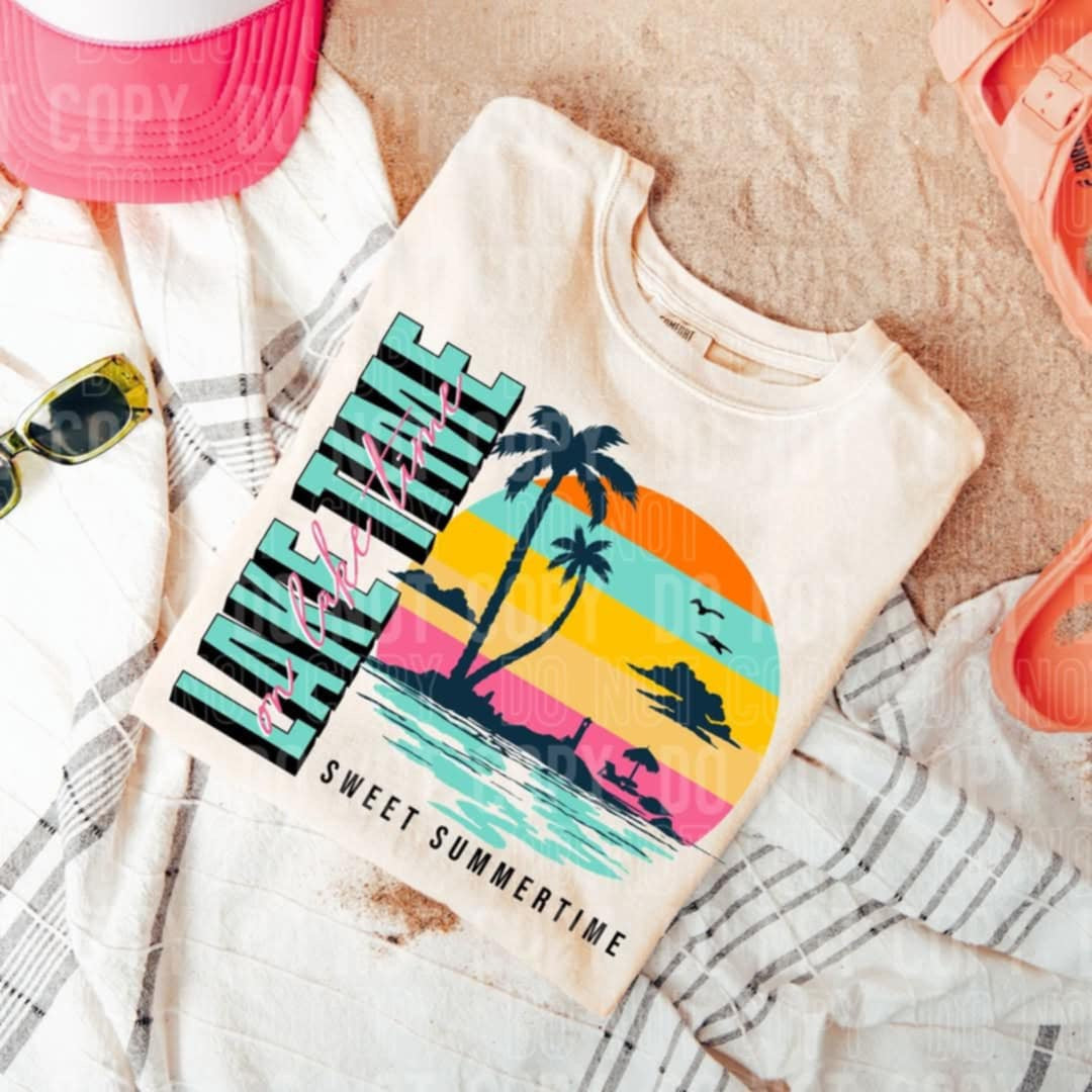 Lake time sweet summertime (SBB) 96257 DTF transfer
