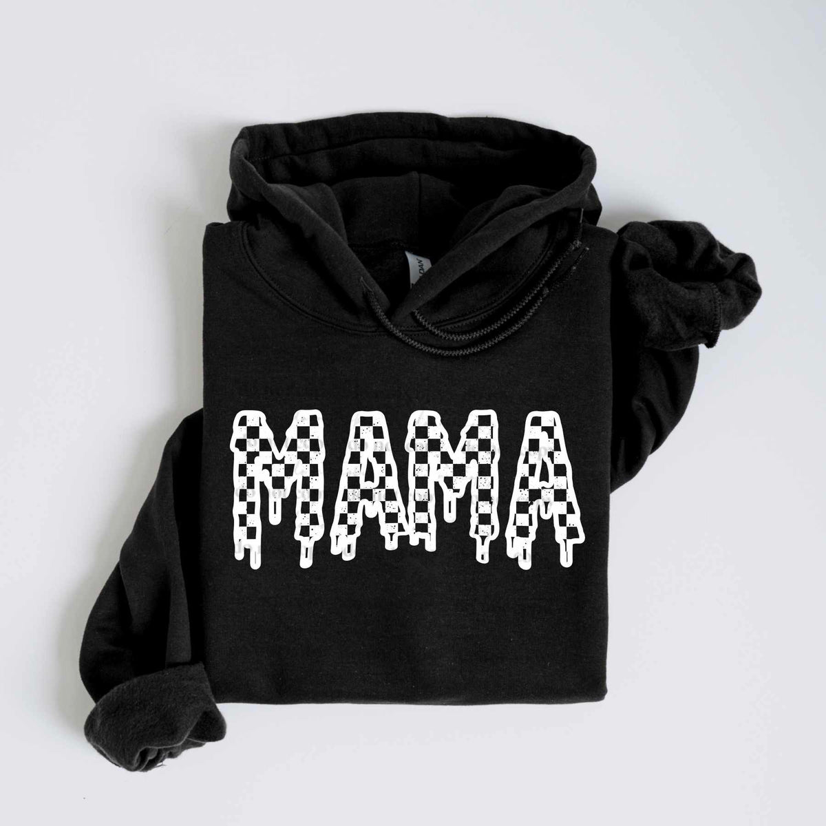 Mama white checkered (CSC) 77263 DTF transfer