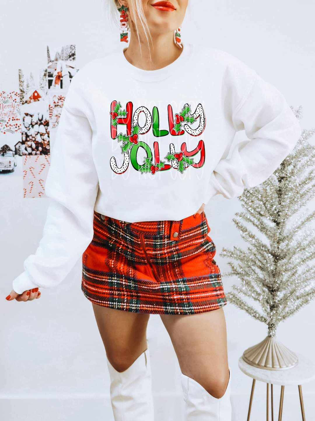 Holly jolly (PH) 60631 DTF transfer