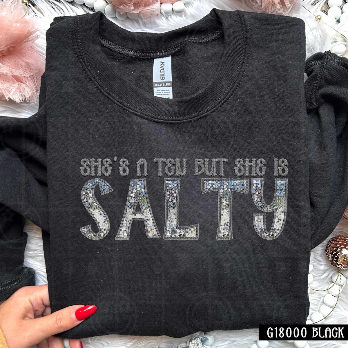 She’s a ten but she is salty (HW) 73514 DTF transfer