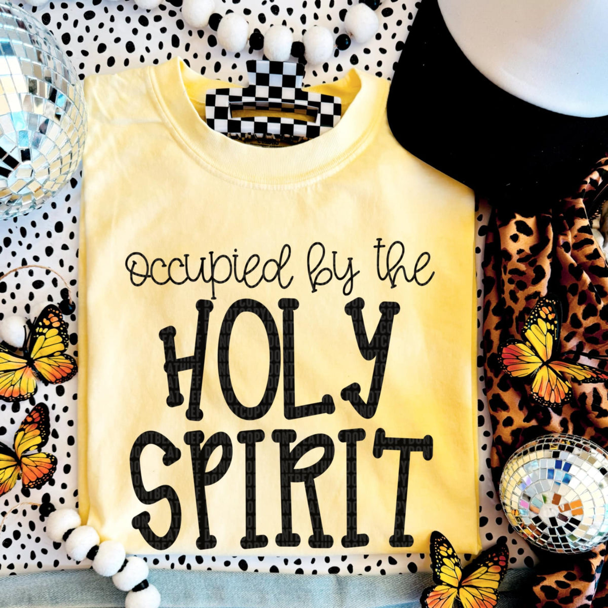 Occupied by the Holy Spirit (SDD) 90540 DTF transfer