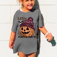 Little Pumpkin Energy (Pink hat) 30274 DTF transfer