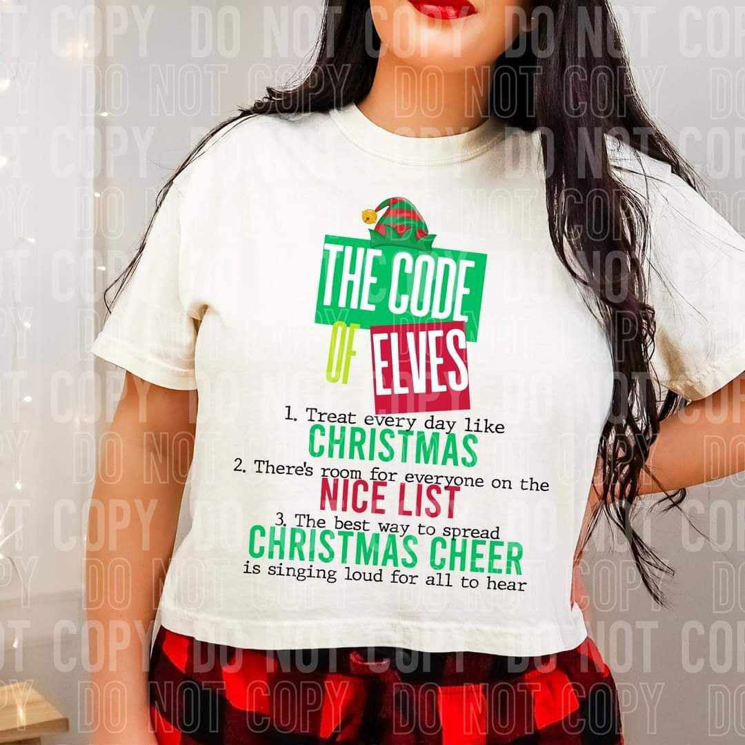 The code of elves (SBB) 65651 DTF transfer