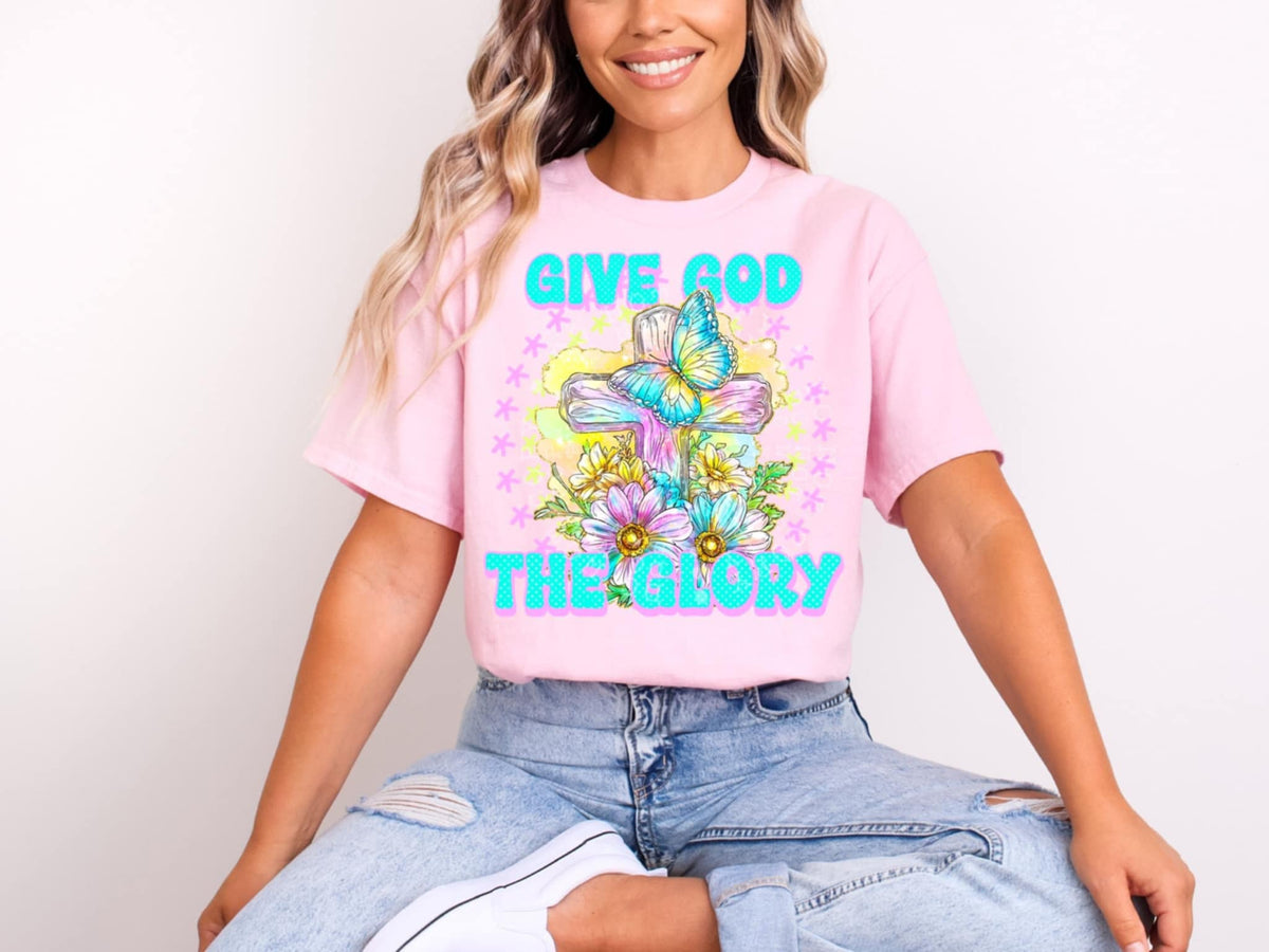 Give god the glory 97863 DTF transfer