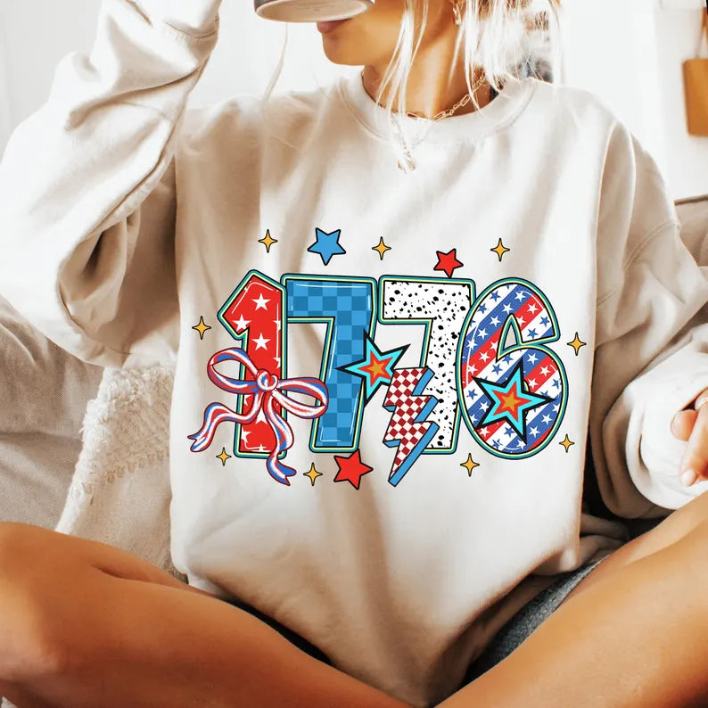 1776 with stars 94714 DTF transfer