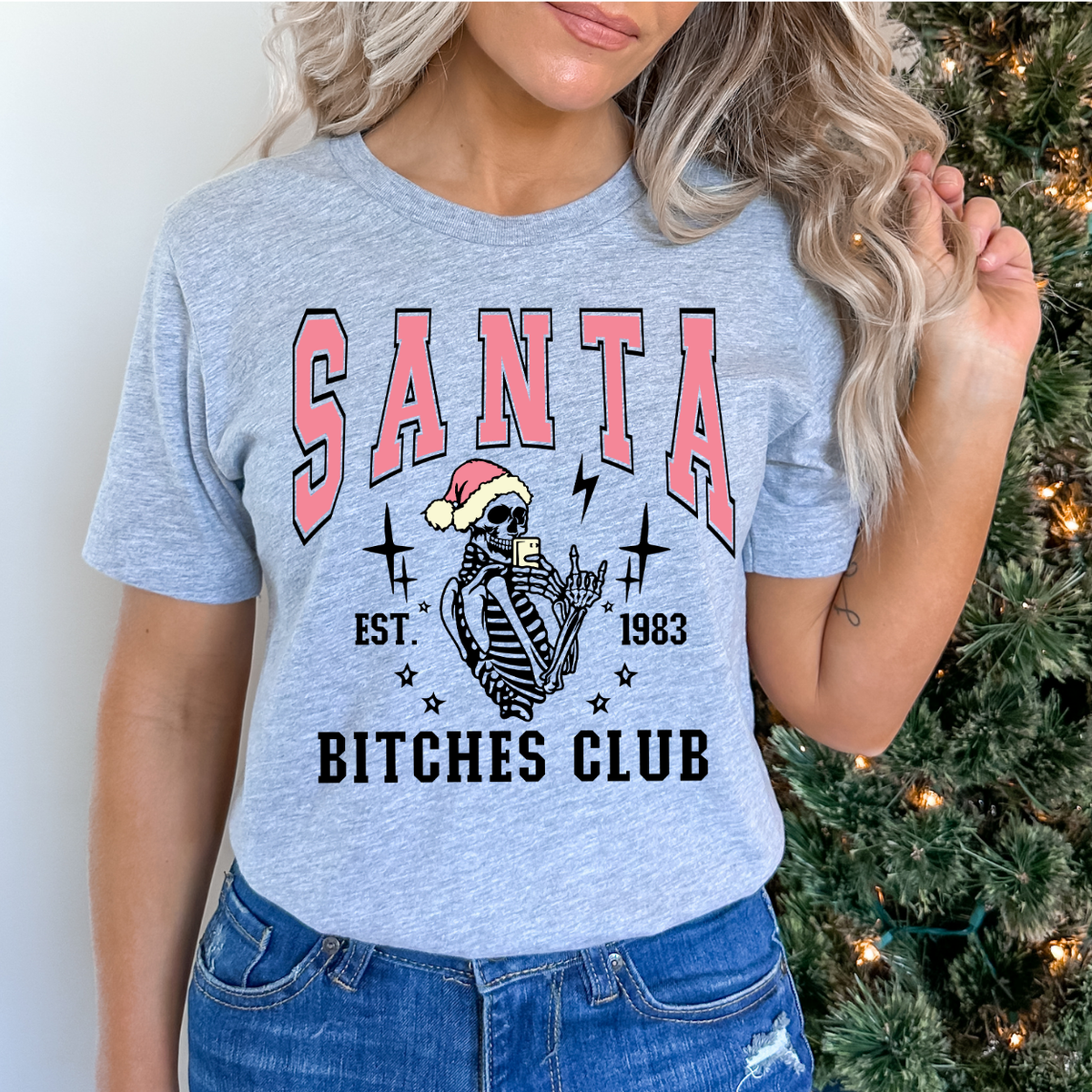 Santa Bitches Club 68283 DTF Transfer