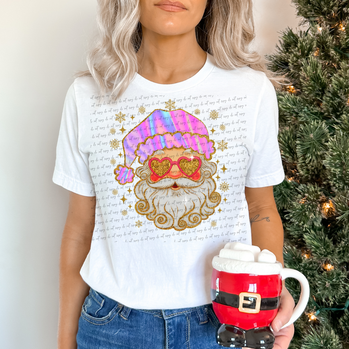Santa 68594 DTF Transfer