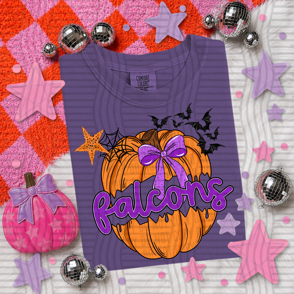 falcons pumpkin pop (Caplinger) DTF transfer
